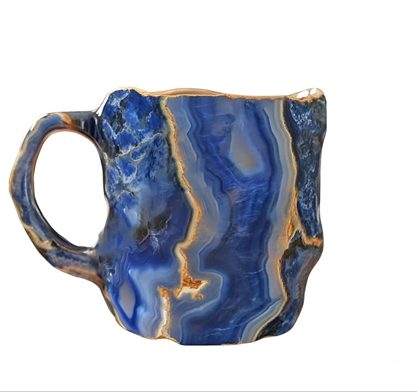 Mineral Crystal Coffee Mug-Book Shelf Game