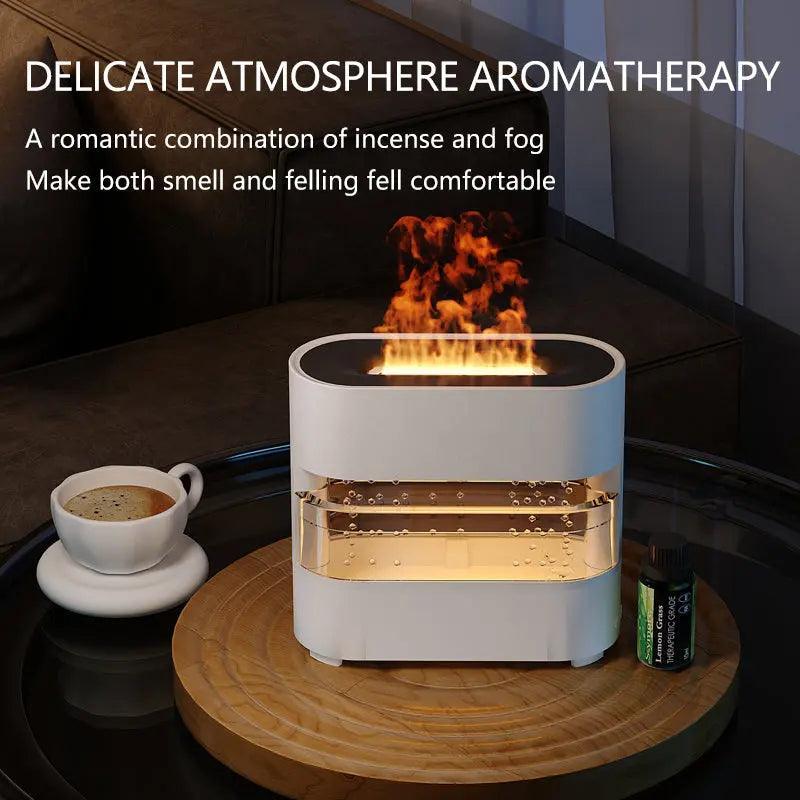 Touch Safe Flame Diffuser with Oil Function for Home and Office-Humiii
