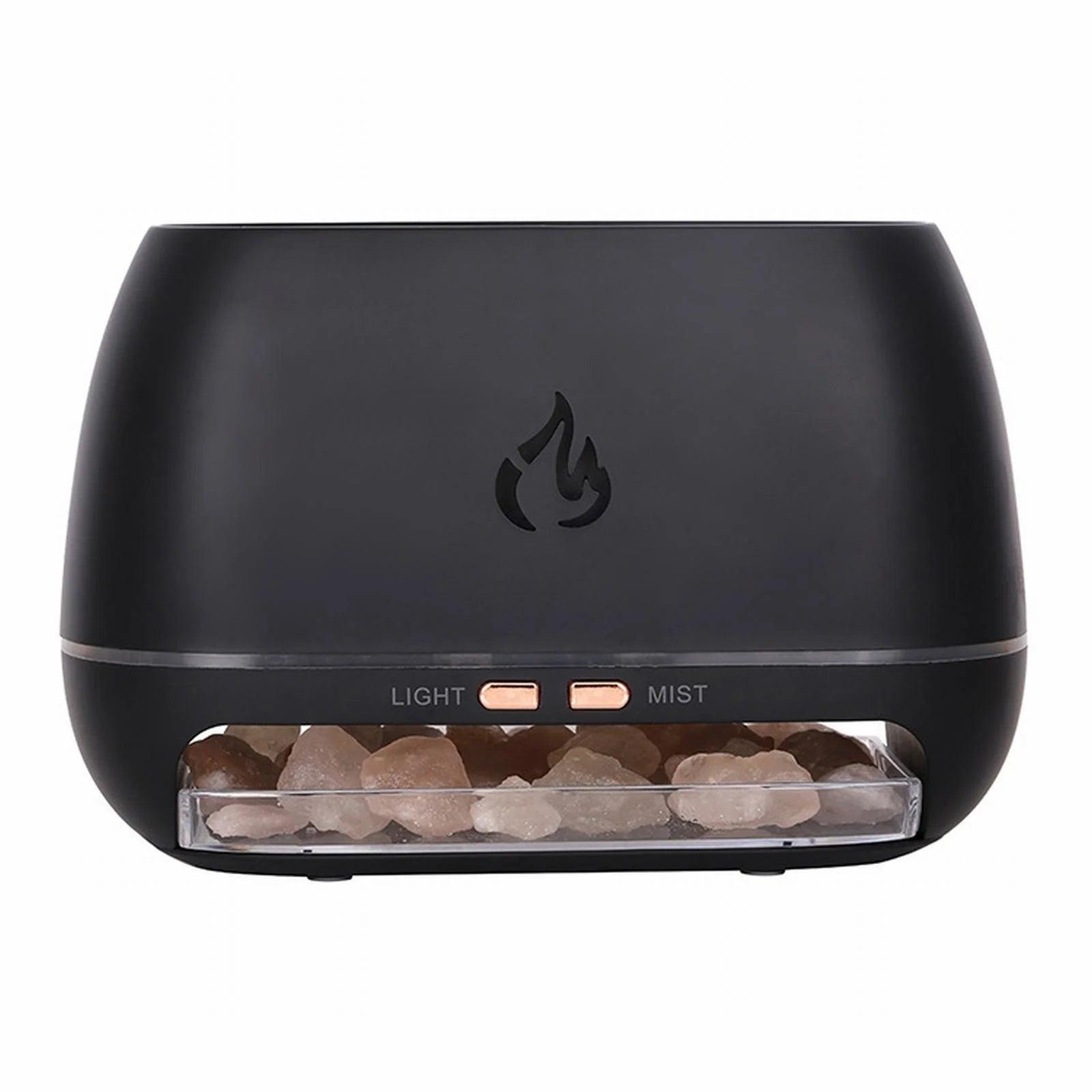 Flame Himalayan Salt Diffuser-Humiii