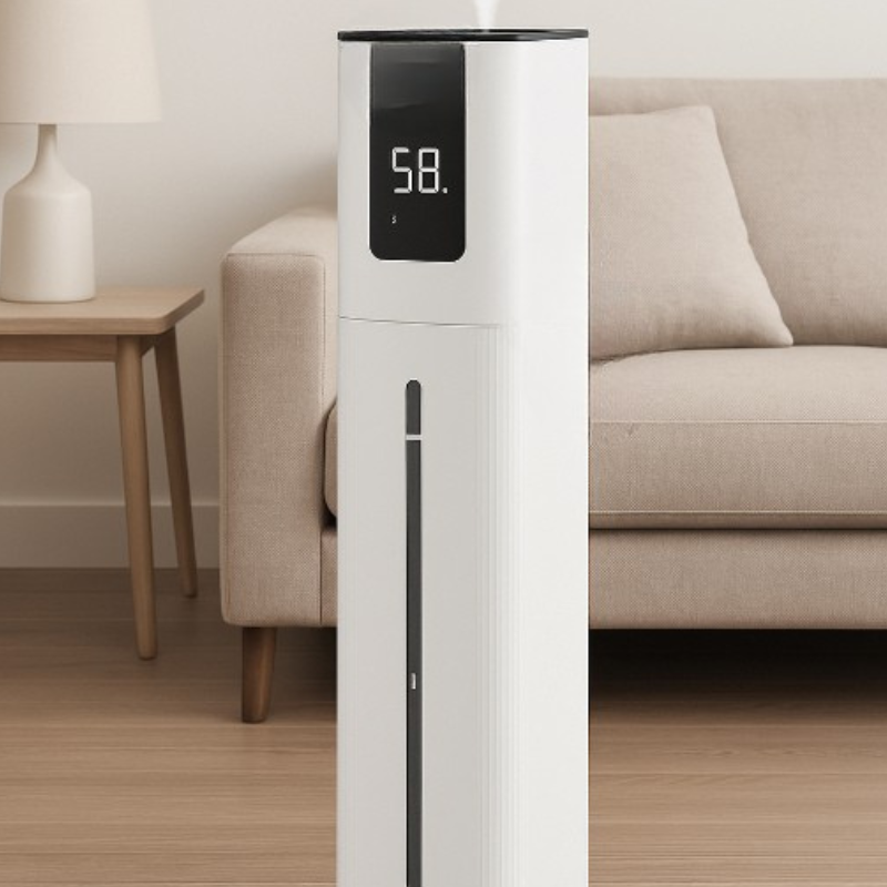 Smart Ultrasonic Cool Mist Tower Humidifier With App Control And Aroma Pad-Humiii