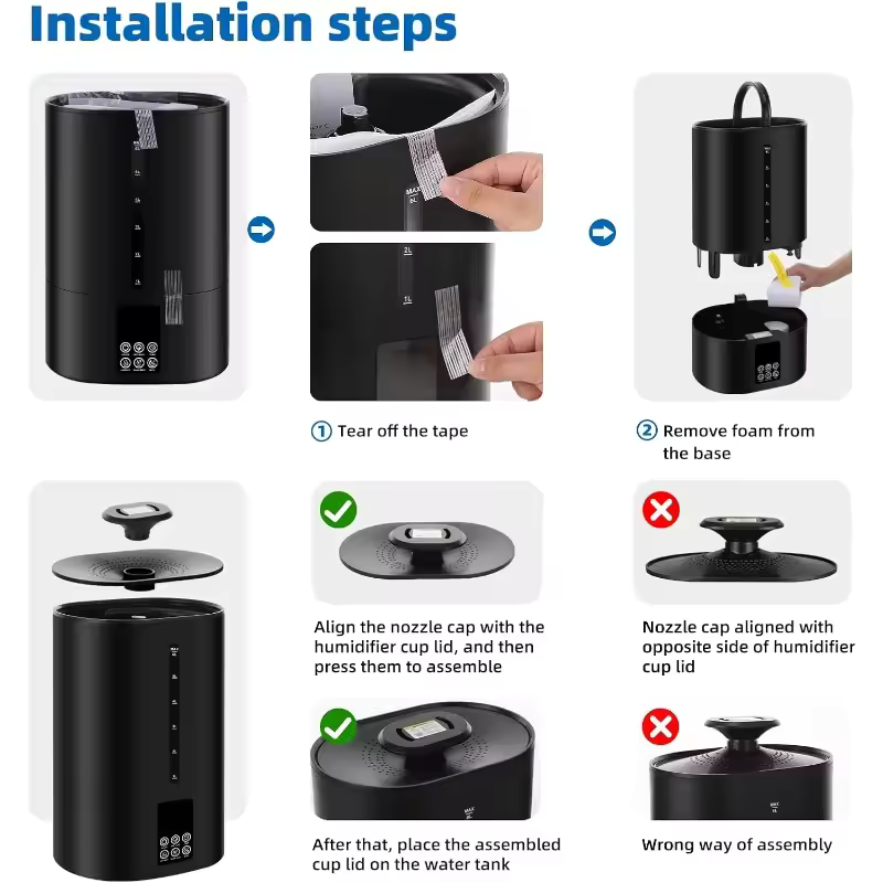 6L Ultrasonic Mist Humidifier-Humiii