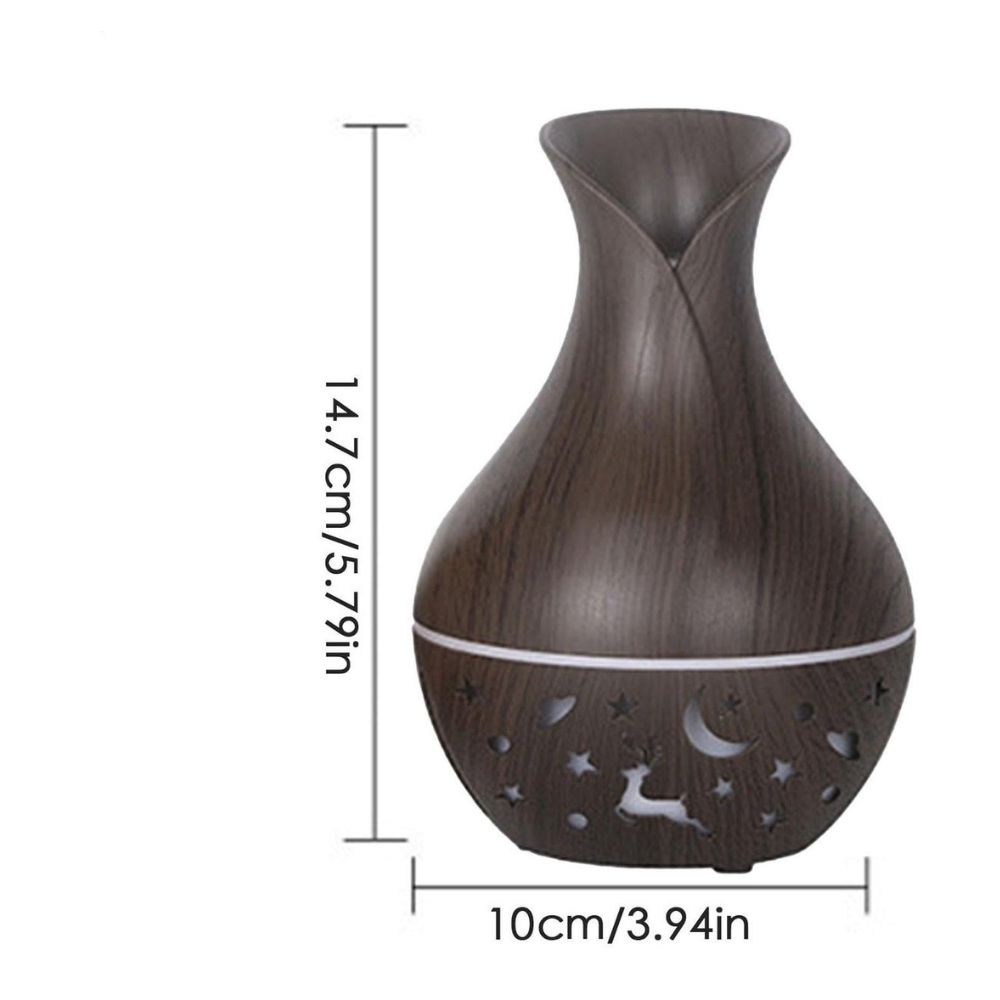Aromatherapy Diffuser Humidifier With 200ml LED Mist Maker-Humiii