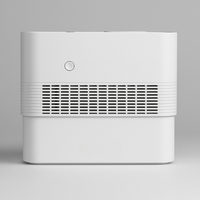 1 Gallon Cool Mist Humidifier With Top Fill Essential Oil Compartment-Humiii