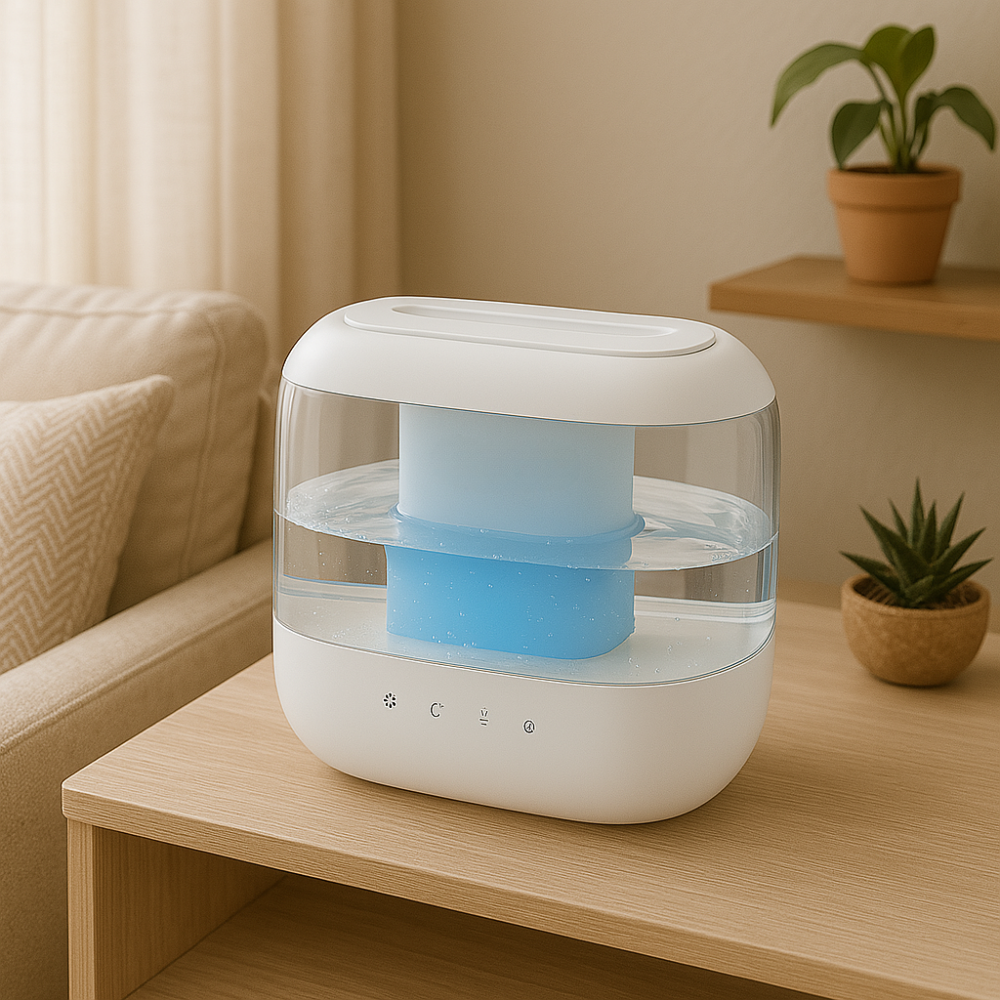4L Cool Mist Humidifier With Top Fill Quiet Adjustable Mist-Humiii