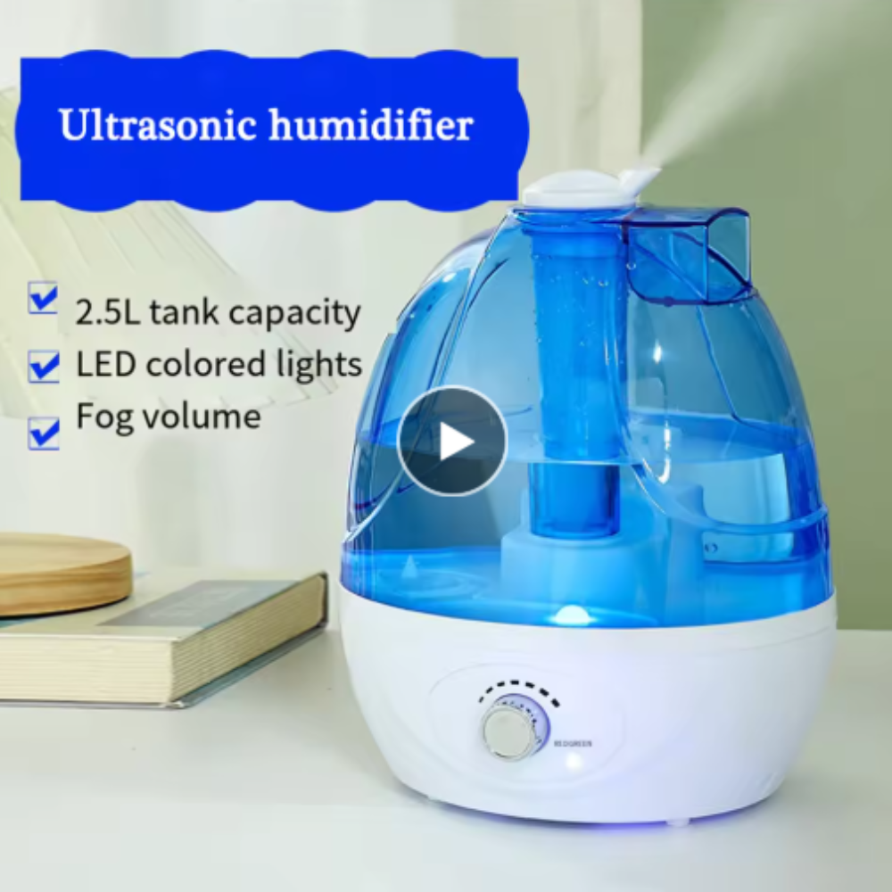 Air Humidifier Adjustable Control For Home And Office Use-Humiii