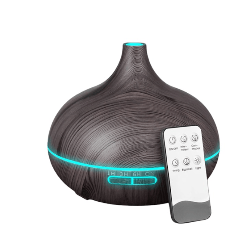 Remote Controlled Wood Grain Diffuser – Efficient and Quiet-Humiii