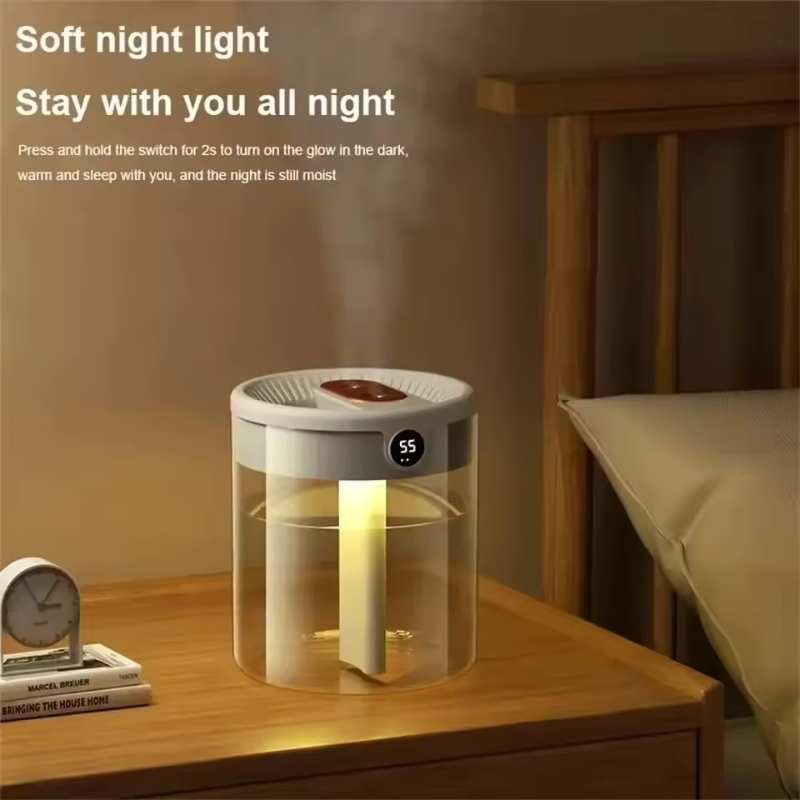 Dual Spray Humidifier Enhance Comfort And Air Quality-Humiii