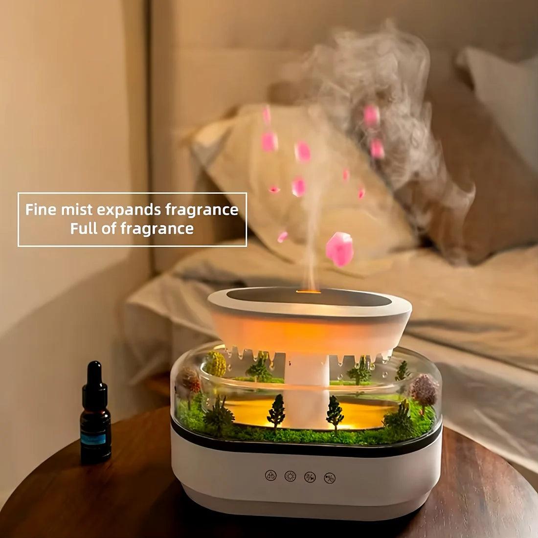 Mini Forest Rainfall Humidifier-Humiii