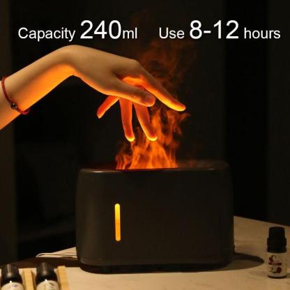 Flame Air Electric Aroma Diffuser – Quiet and Efficient Humidifier-Humiii