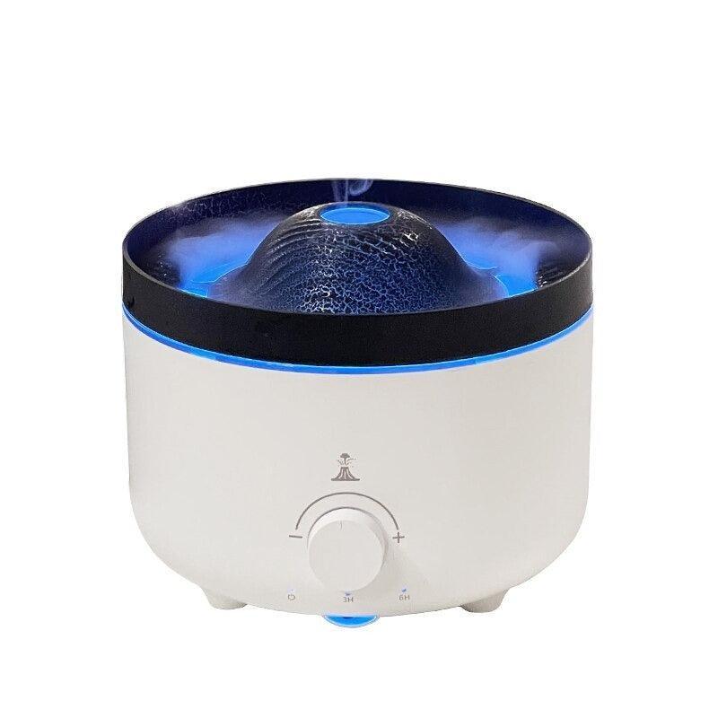 Volcano Essential Oil Diffuser With Remote And Lights-Humiii