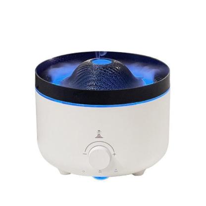 Volcano Essential Oil Diffuser With Remote And Lights-Humiii