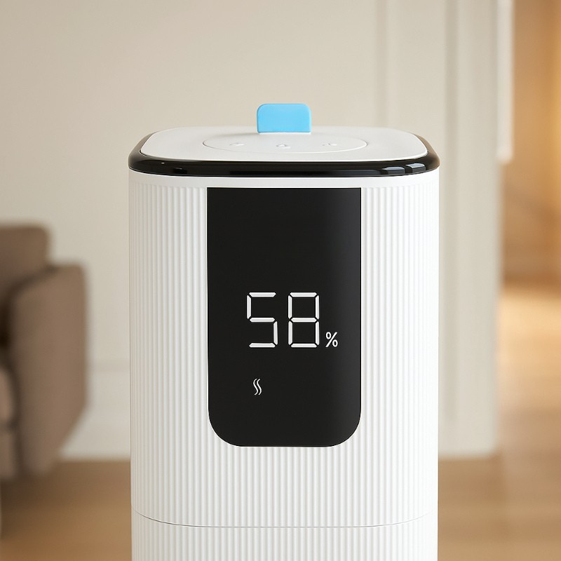 Smart Ultrasonic Cool Mist Tower Humidifier With App Control And Aroma Pad-Humiii