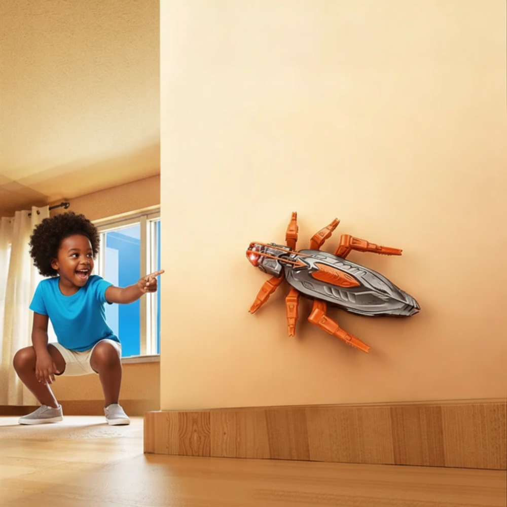 Remote Control Crawling Creature With Moving Design