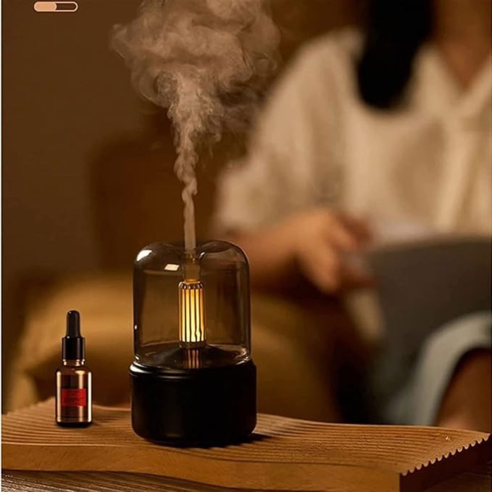 USB Designed Aroma Diffuser Humidifier With LED Mist-Humiii