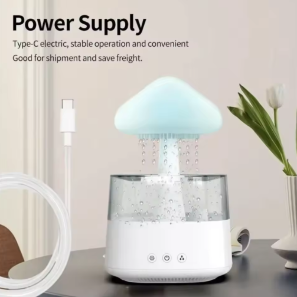 Mushroom Shaped Humidifier A Stylish And Functional Air Comfort-Humiii