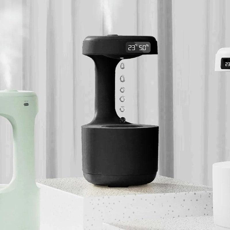 Air Levitating Humidifier With Floating Drops And 12Hour Runtime-Humiii
