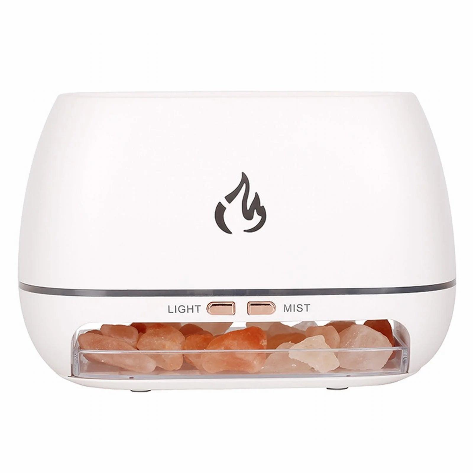 Flame Himalayan Salt Diffuser-Humiii