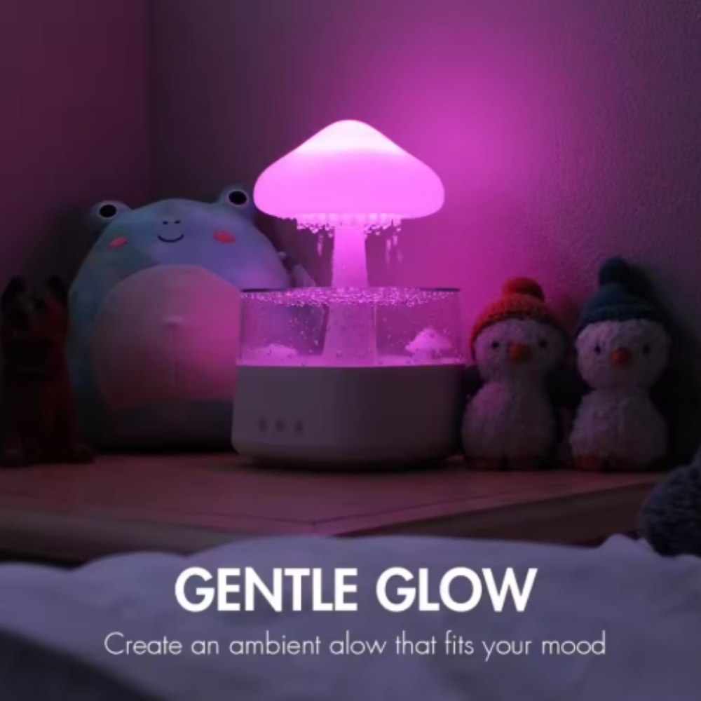 Mushroom Shaped Humidifier A Stylish And Functional Air Comfort-Humiii