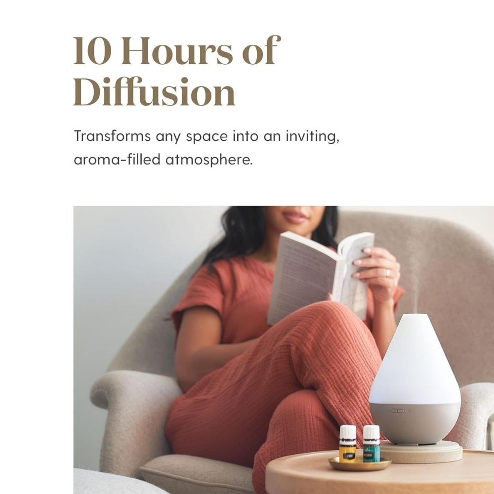 Diffuser Ultrasonic Humidifier And Essential Oil Vaporizer-Humiii