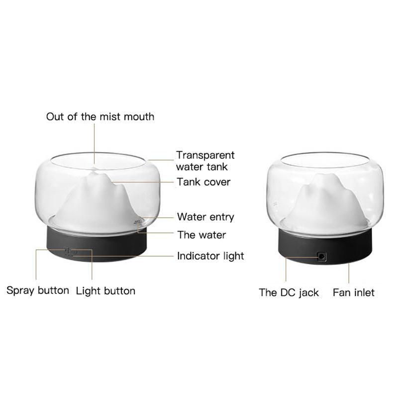 Mountain View Lamp Humidifier-Humiii