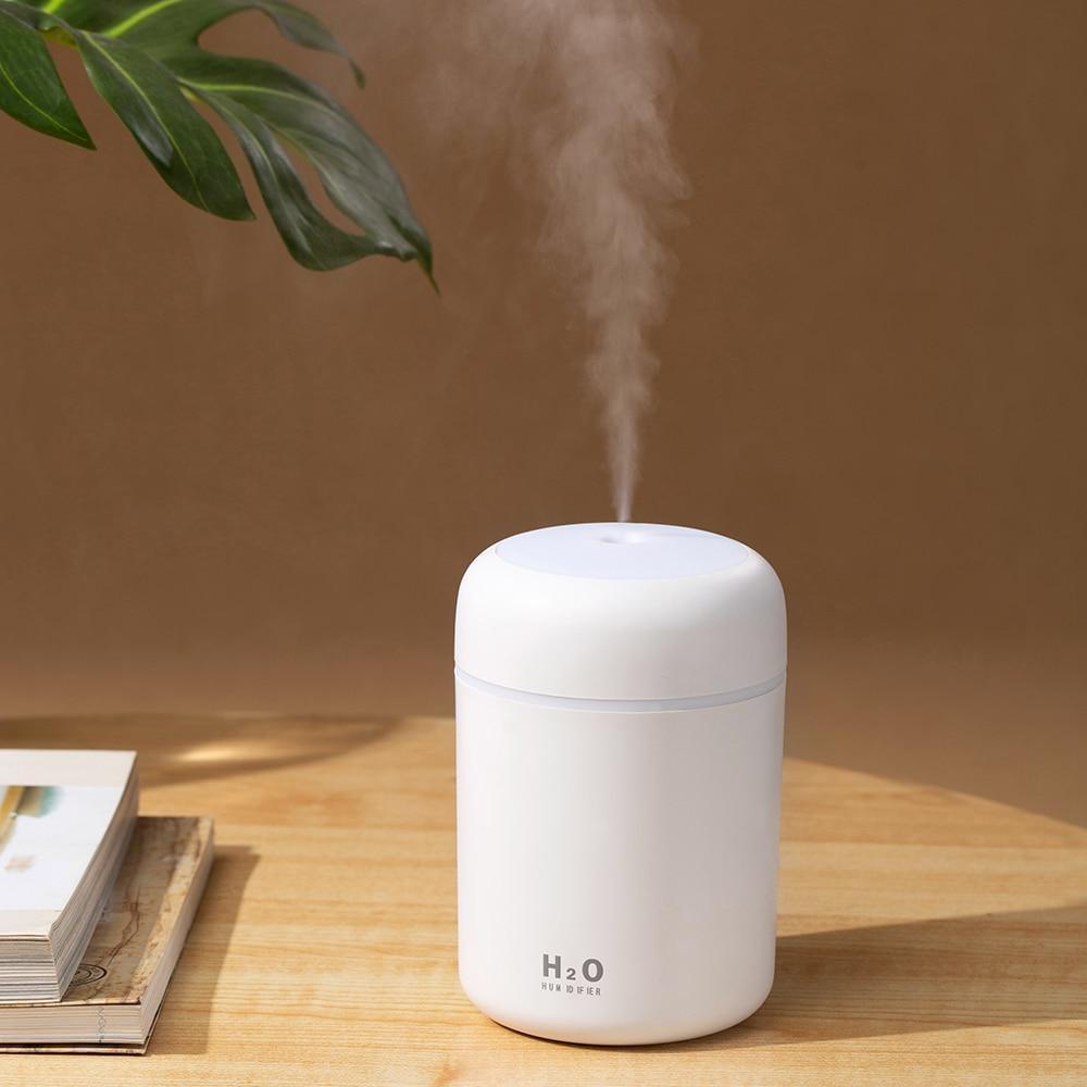 300ml Portable Purifying Humidifier with Multi-Lights-Humiii
