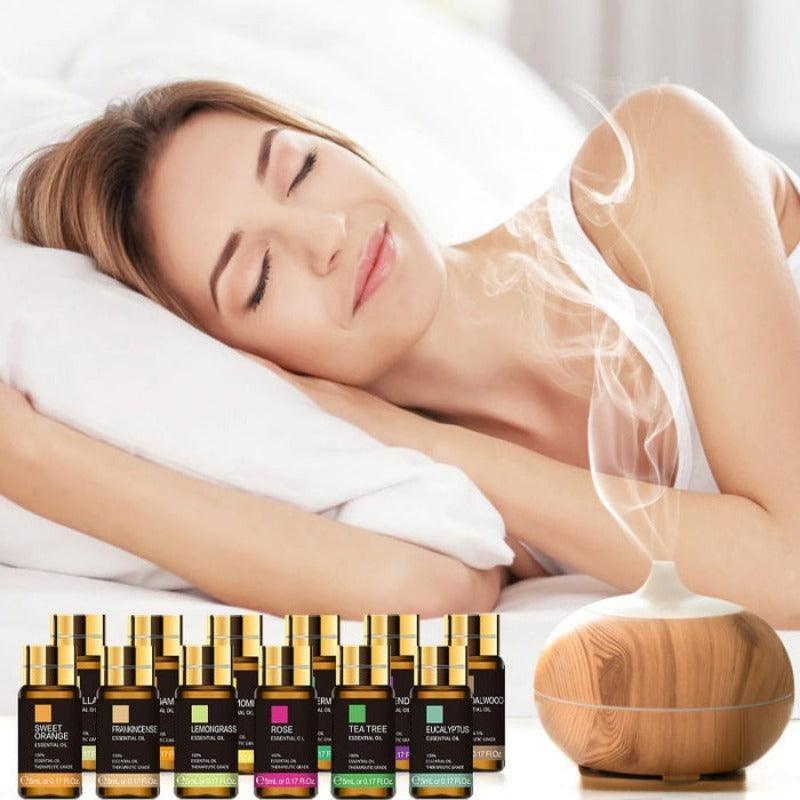 Gift-Box Essential Oil Kit Of 20 Pieces For Calming Atmosphere-Humiii