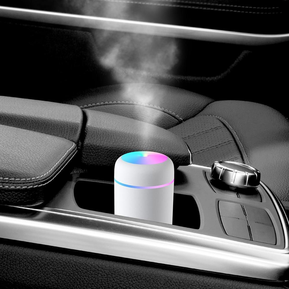 300ml Portable Purifying Humidifier with Multi-Lights-Humiii