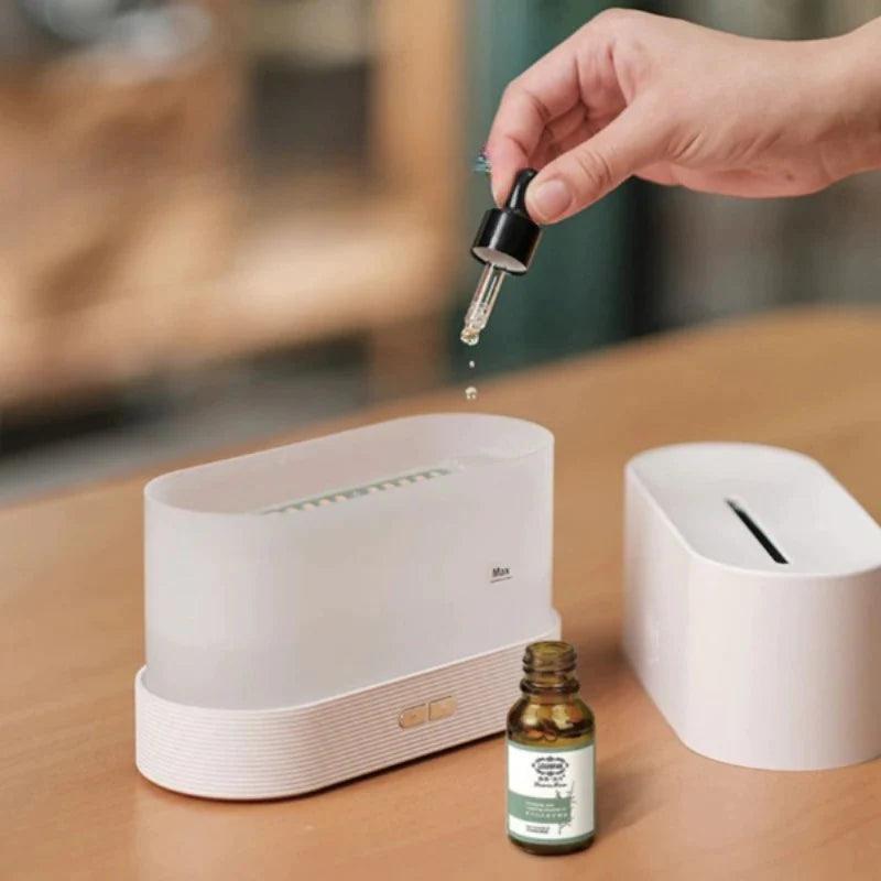 200ml Realistic Flame Humidifier For Aromatherapy and Air Purifier-Humiii