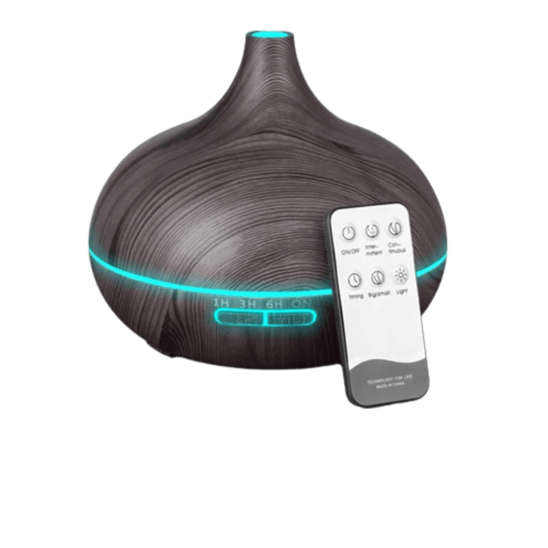 500ml Aromatherapy Wood Oil Diffuser For Stylish And Functional-Humiii