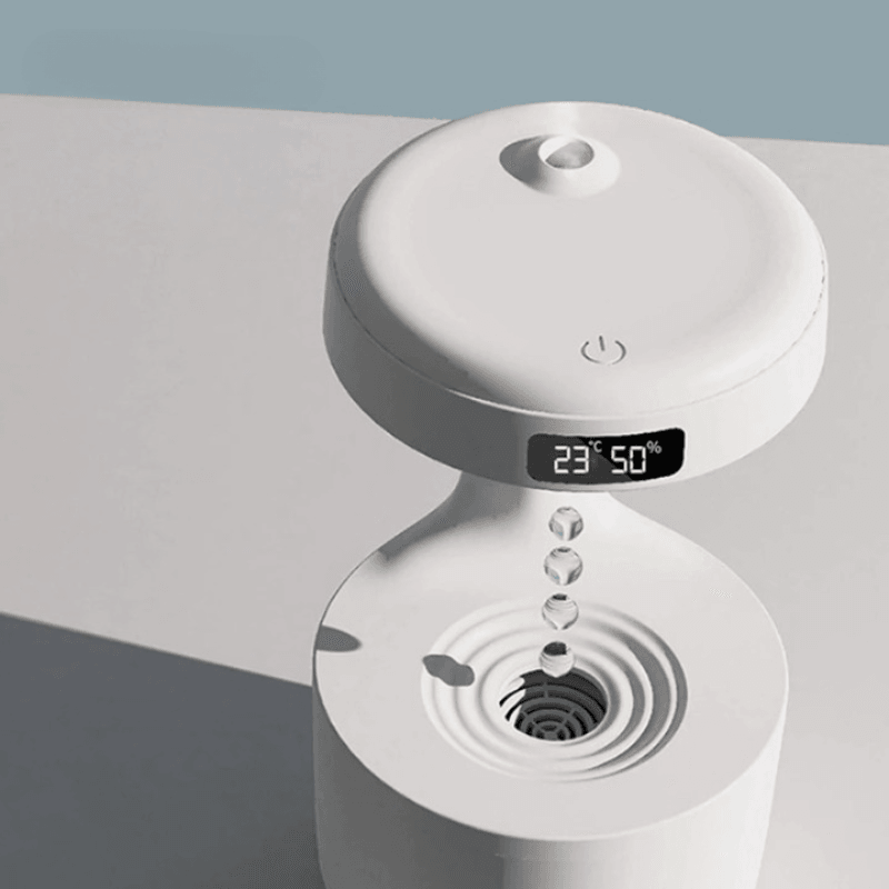 800ml Water Droplet Air Humidifier With Quiet and Efficient Design-Humiii