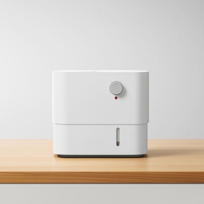 1 Gallon Cool Mist Humidifier With Top Fill Essential Oil Compartment-Humiii