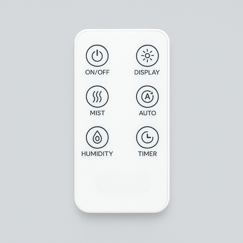 Smart Ultrasonic Cool Mist Tower Humidifier With App Control And Aroma Pad-Humiii