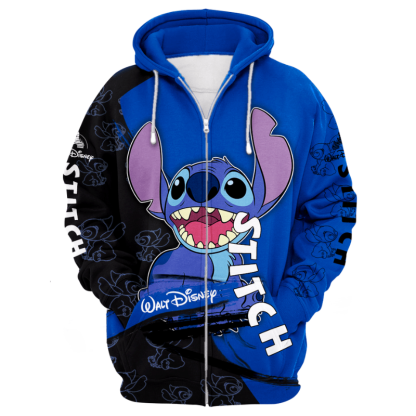[Copy]Cartoon Character Anime Zip Hoodie