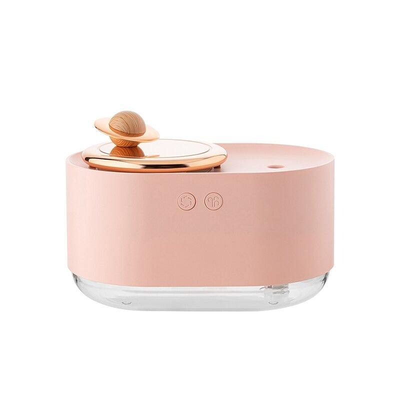 Rotating Planet Air Humidifier With Wireless Aromatherapy Night Light-Humiii