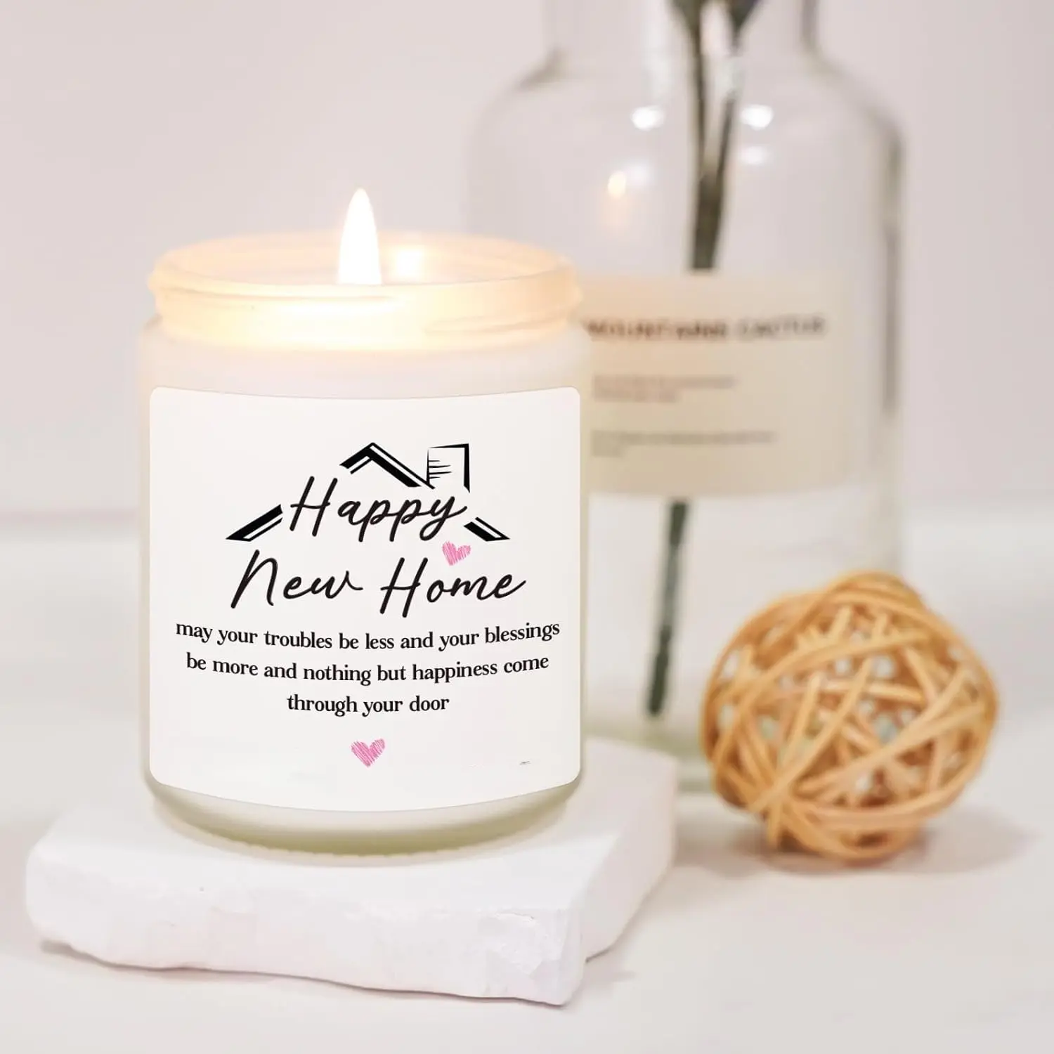 Housewarming Scented Candle Gift For Men And Women