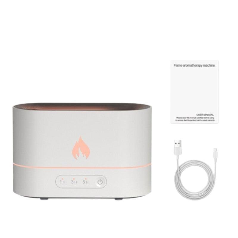 250ml Flame Humidifier With An Efficient LED Night Lamp-Humiii