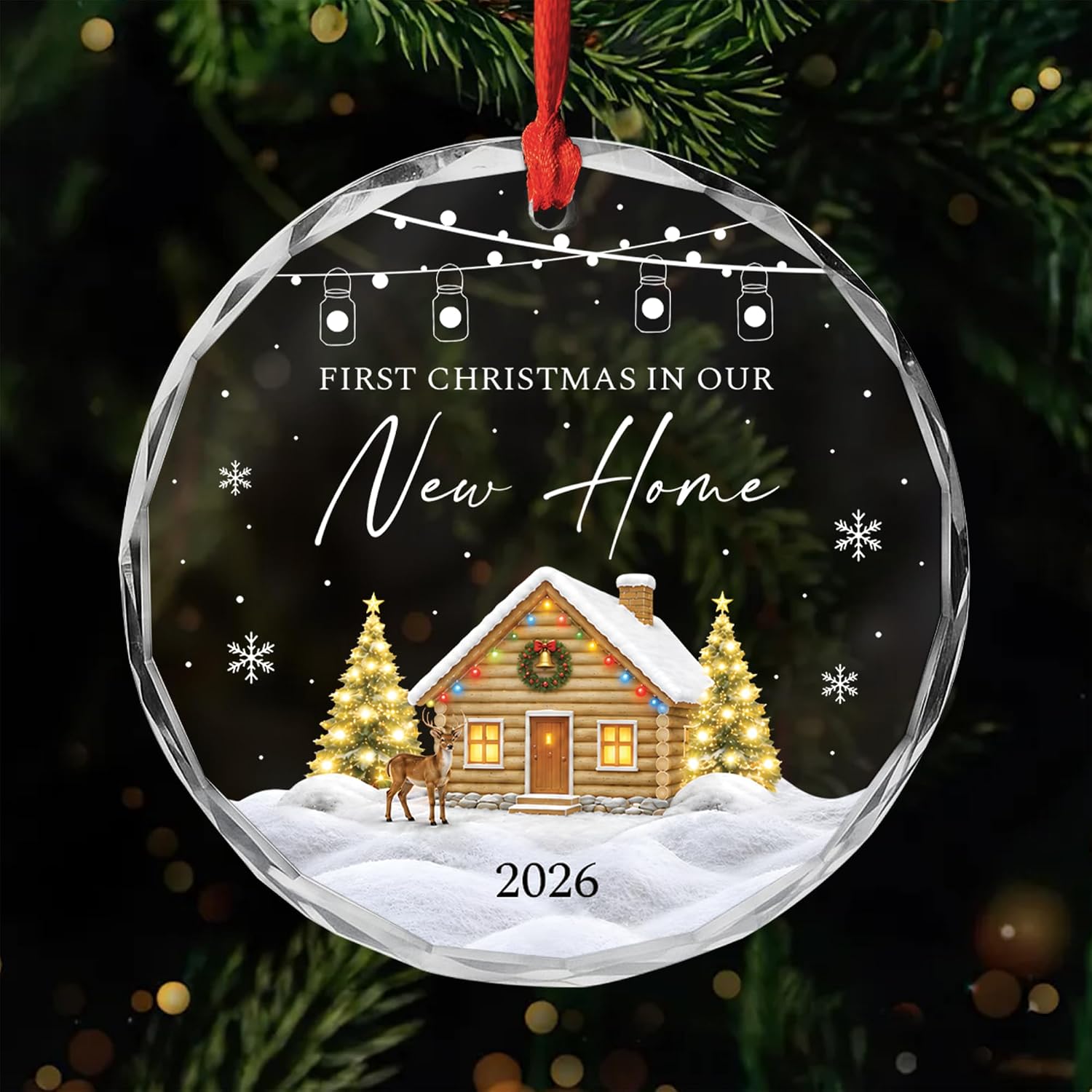2026 Housewarming Christmas Ornament Gift