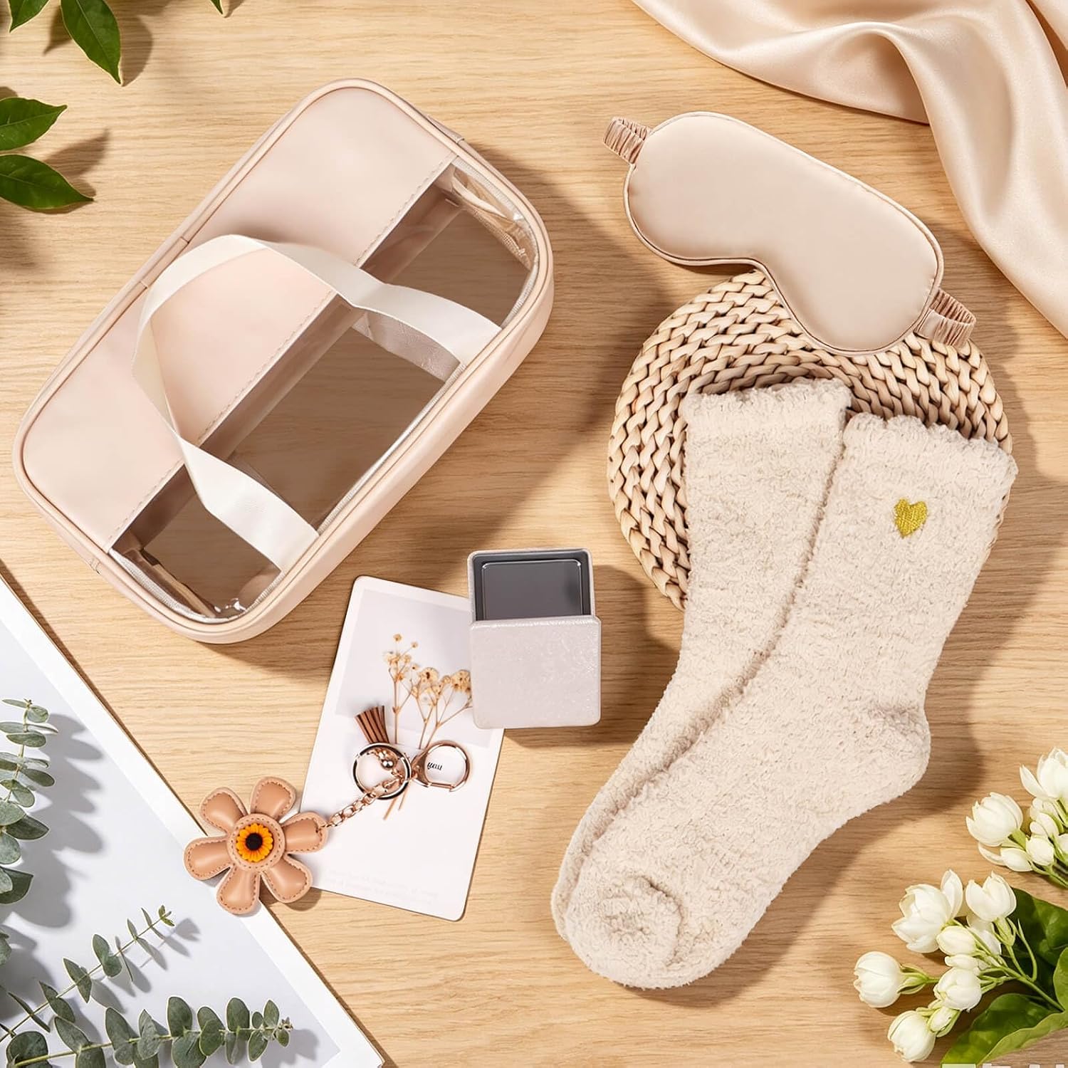 Self Care Spa Gift Basket with Cozy Blanket