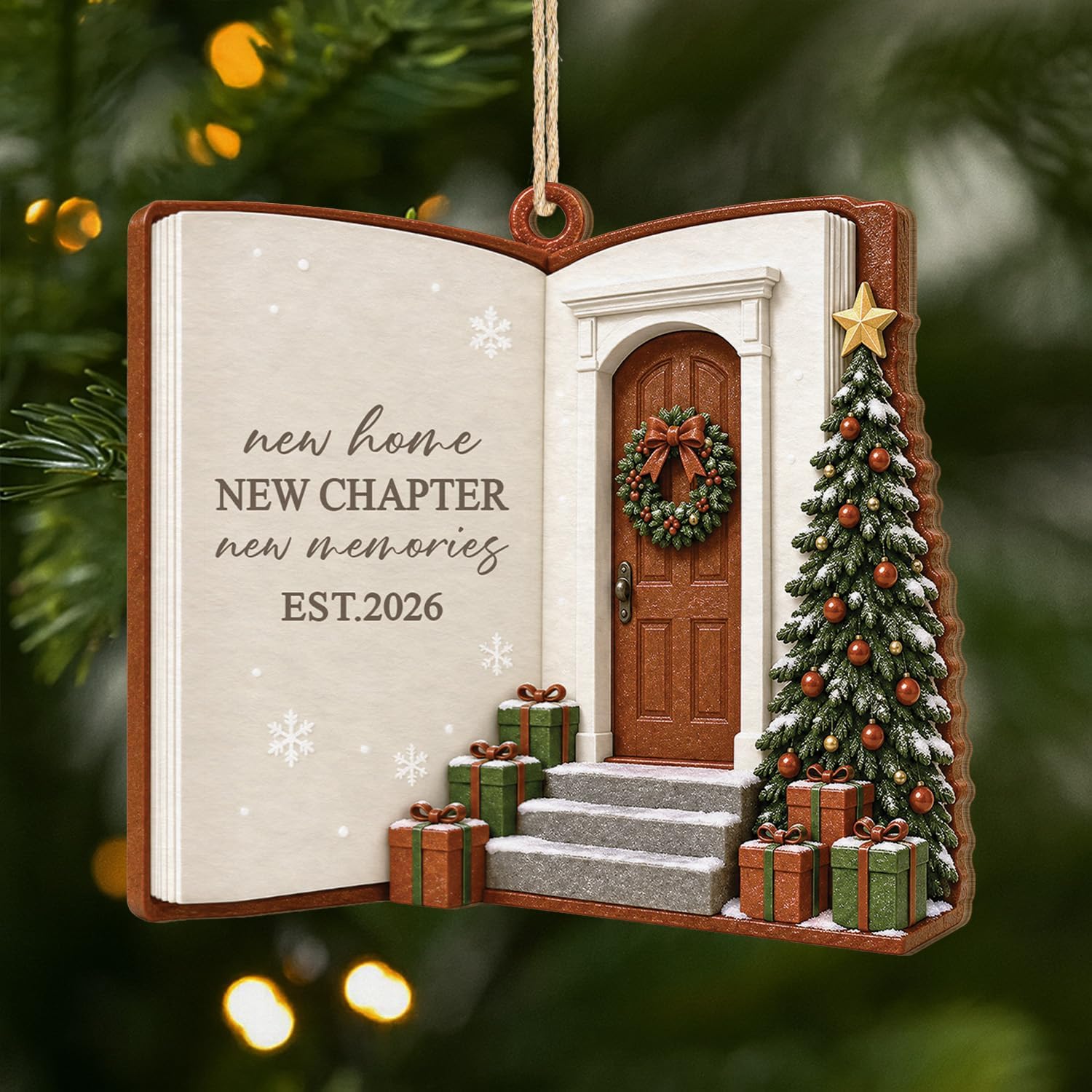 2026 Housewarming Christmas Ornament Gift