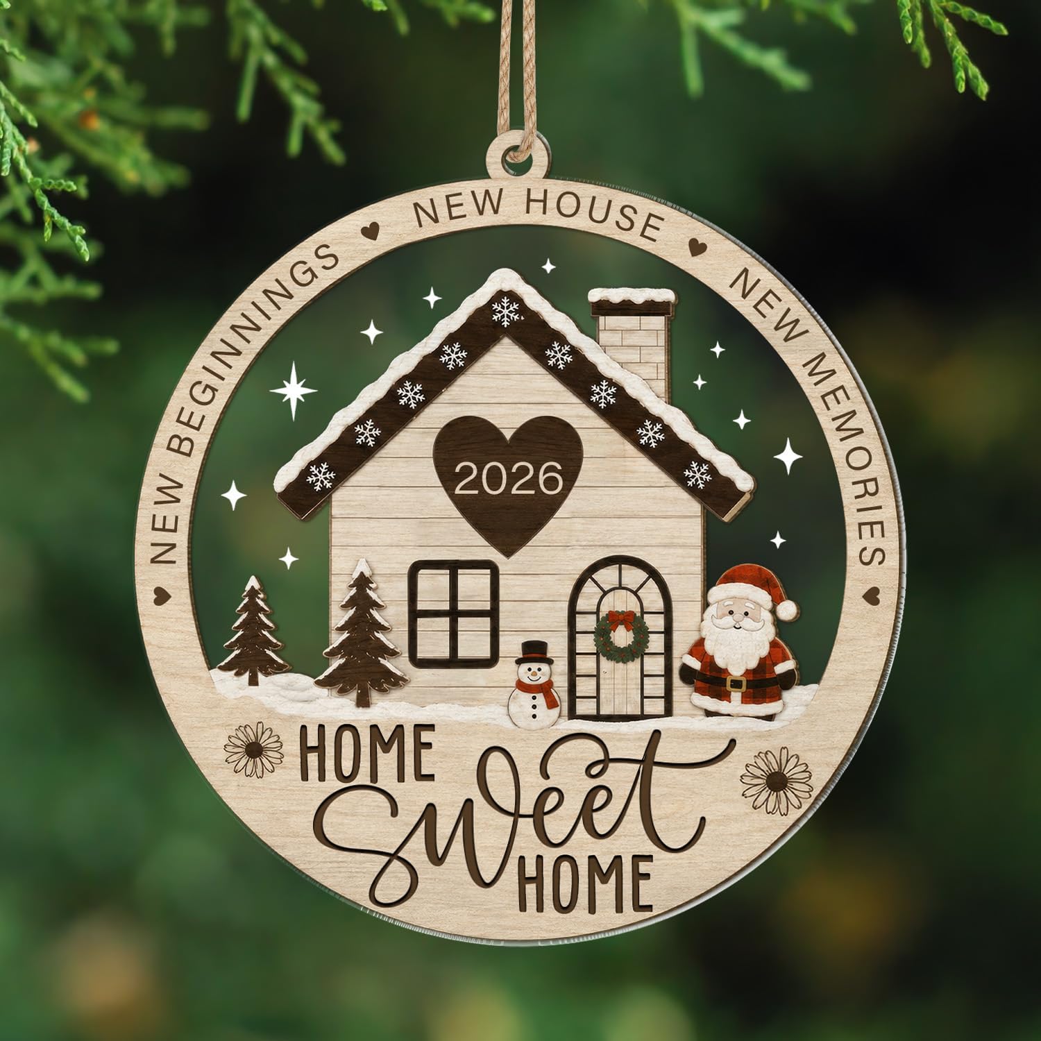 2026 Housewarming Christmas Ornament Gift