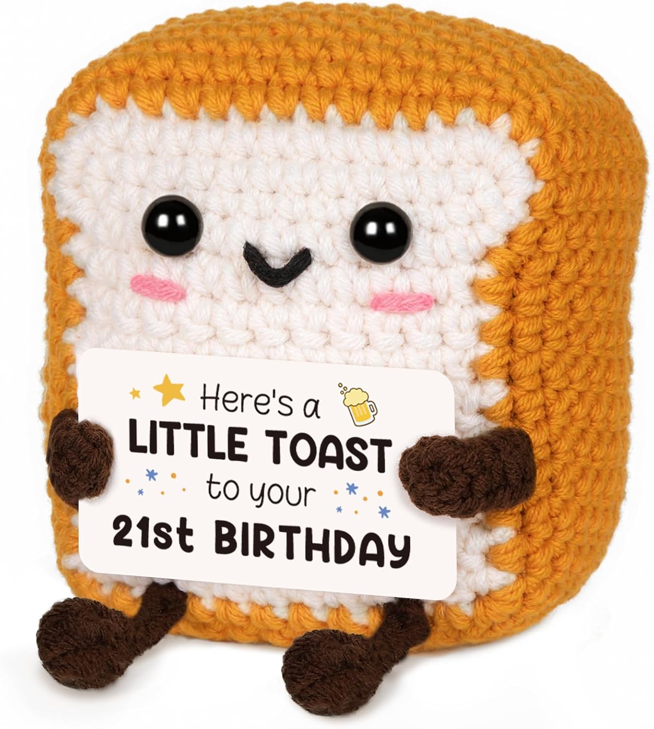 Crochet Toast Gift For Men And Women