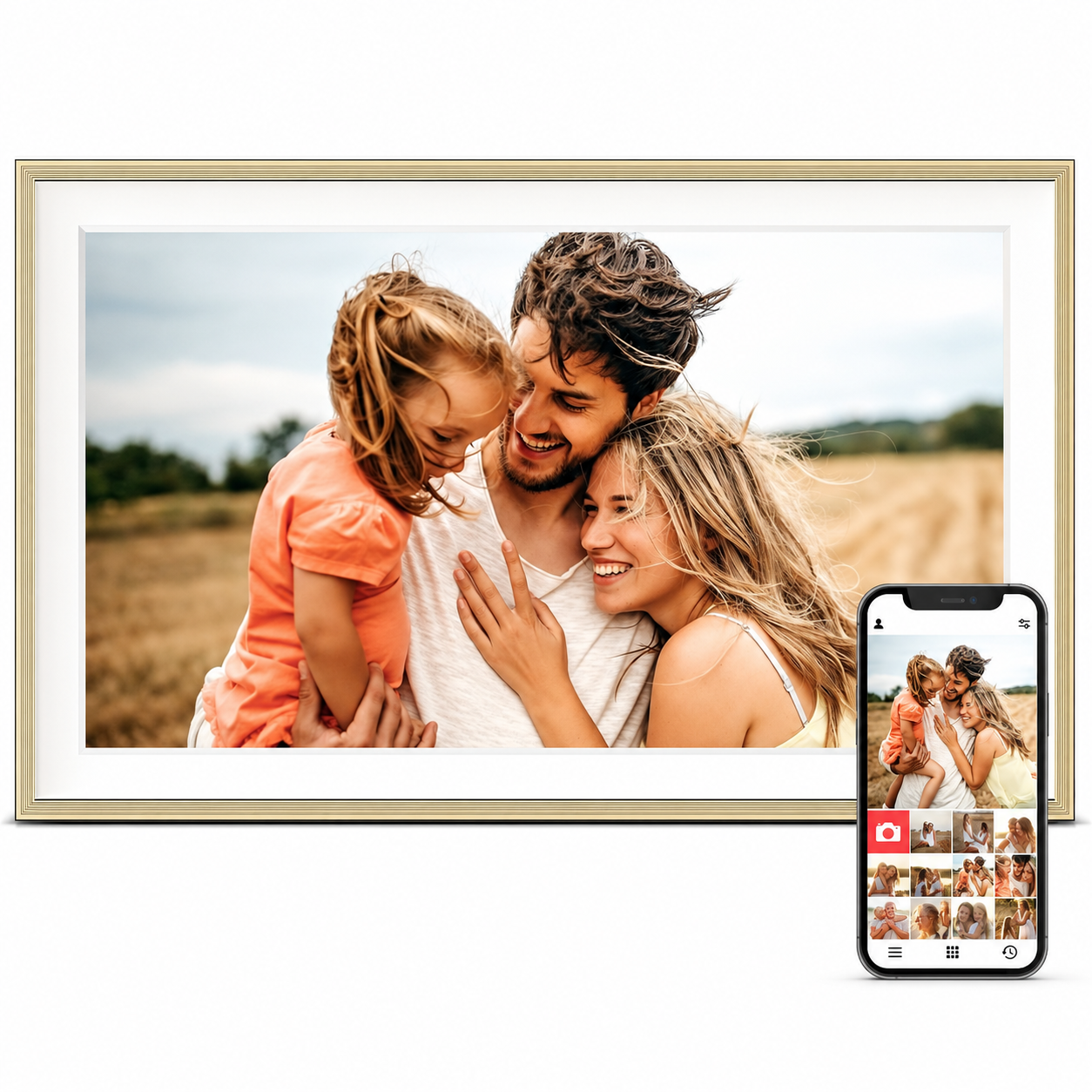 WiFi Digital Photo Frame With Display For Men And Women