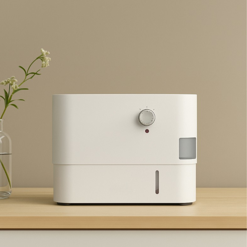 1 Gallon Cool Mist Humidifier With Top Fill Essential Oil Compartment-Humiii