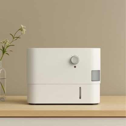 1 Gallon Cool Mist Humidifier With Top Fill Essential Oil Compartment-Humiii