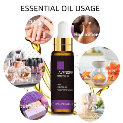 37 Flavor 10ml Essential Oils With Dropper-Humiii