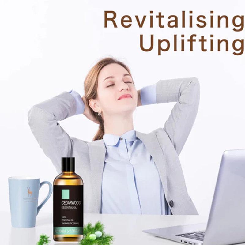 Natural Cedarwood Essential Oil-Humiii