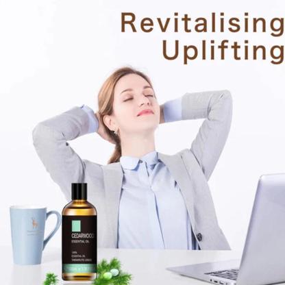 Natural Cedarwood Essential Oil-Humiii