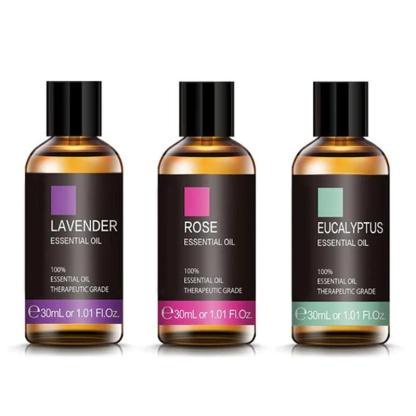 Essential Oils Set Choose 3 Bottles Of 30ml For Diffuser Or Massage-Humiii