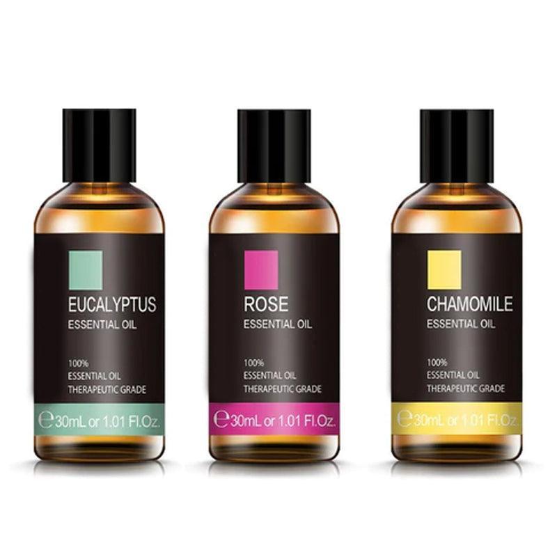 Essential Oils Combo Choose 3 Dropper Bottles Of 30ml Each-Humiii