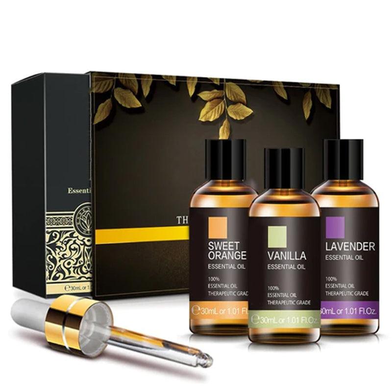 3 Pack Natural Fragrances Essential Oils-Humiii